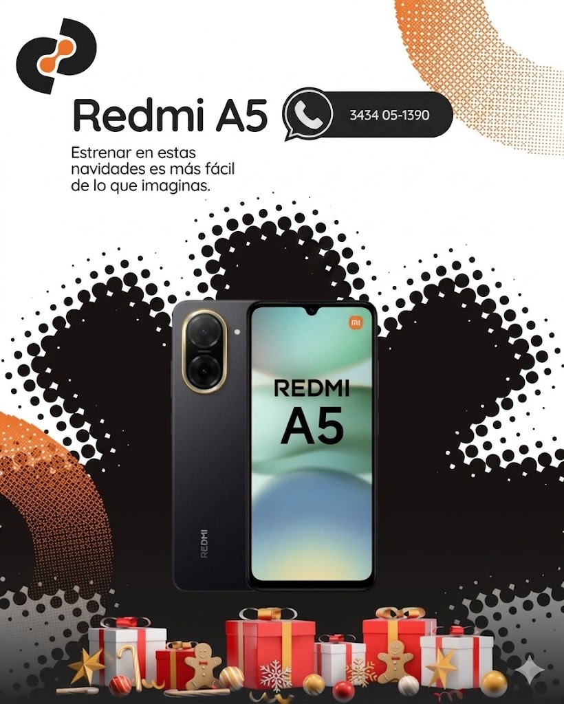 Xiaomi Redmi A5 128 Gb 8 Gb De Ram 8gb(4+4gb) Dual Sim Negro medianoche